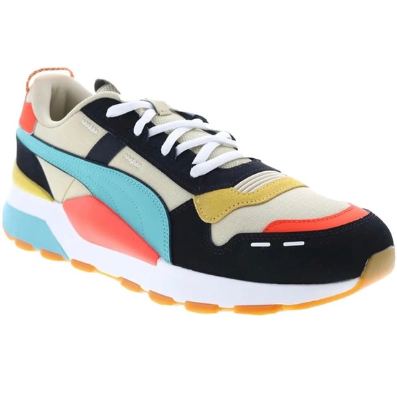 NEW Puma RS 2.0 Hill Camp 38710501 Mens Black Leather Lifestyle Sneakers Shoes